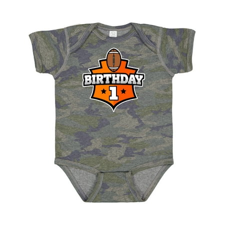 

Inktastic Football 1st Birthday Gift Baby Boy or Baby Girl Bodysuit