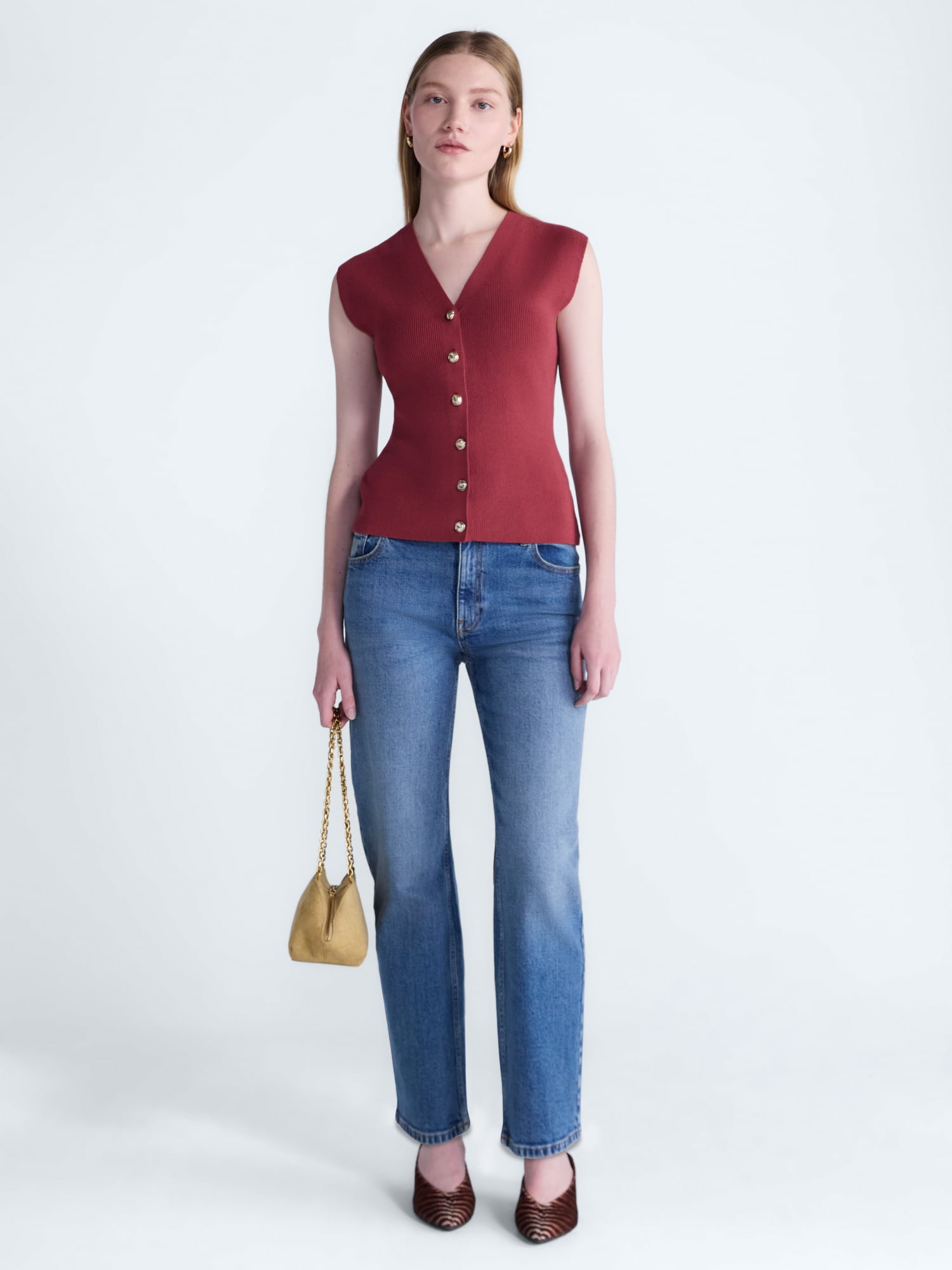 Scoop Women's V Neck Cardigan Sweater, Lightweight, Sizes XS-XXL