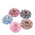 thumbnail image 1 of Paquete de 5 gorros de ducha ajustables impermeables de gran tamaño para mujeres de cabello largo JM, 1 of 5