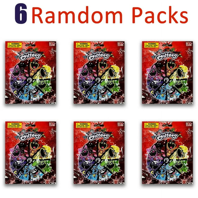 Nuevas figuras de Anime Smiling Critters, caja misteriosa roja, caja ciega, juguetes, regalos para fanáticos, figuras para adultos, regalos decorativos de cumpleaños para niños.