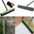 thumbnail image 3 of Three-Section Telescopic Pole Carpet Delinting Broom, Three-Section Aluminum Alloy Telescopic Rod Long Handled Broom with High-Efficiency Lint for Pet Hair Removal, 3 of 4