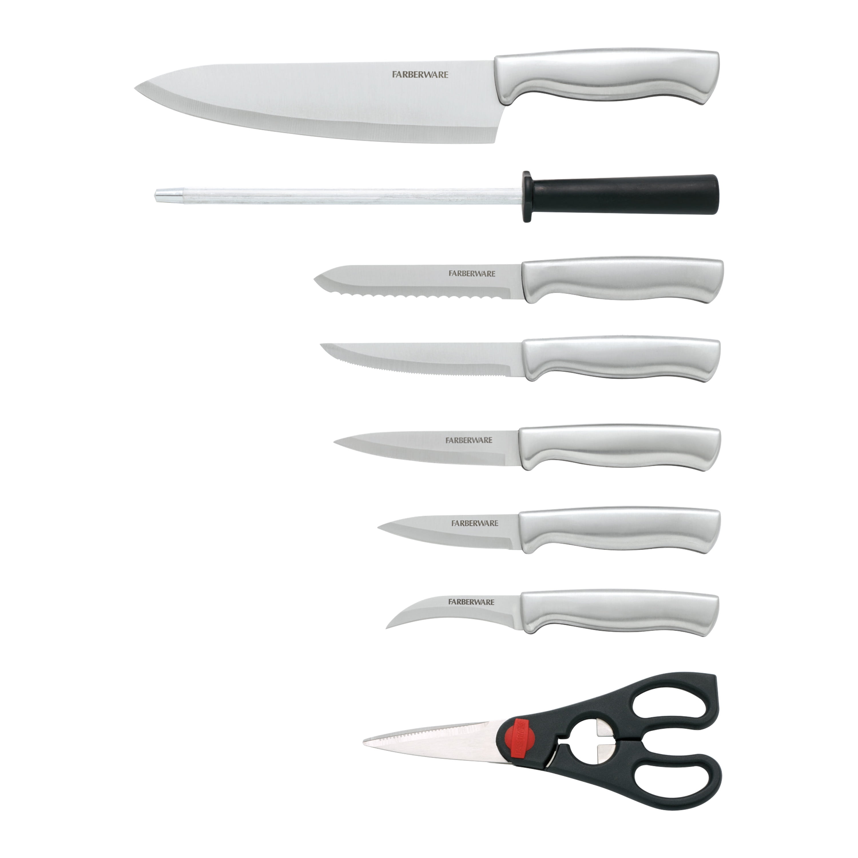 Farberware 12 Pc. Resin Knife Set, Cutlery, Household