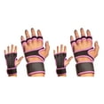 thumbnail image 4 of Redempat 2pieces Stay Cool And Comfortable With Multifunctional Gym Gloves Breathable Pink M 2Set, 4 of 6