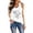 White, variant on Womens Sleeveless One Shoulder Tank Top Ruched Slim Fit Shirts Basic Crop Y2k Tops 2026 Spring Fashion Clothing