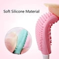thumbnail image 3 of 3PCS Lip Scrub Brush, Double-Sided Silicone Exfoliating Lip Brush, Exfoliating Brush for Men Women Lip Brush Exfoliating Lip Brush lip lightening for dark lips, Cleanning Blackhead Brush, 3 of 5