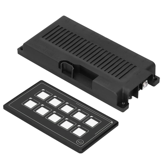 Panneau de Commande, Interrupteur à Membrane 10p Panneau de Commande Bluetooth Panneau de Commande RV Durabilité Prolongée