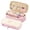 Light pink_046, variant on Large Capacity Pencil Case, Multi-Layer Expandable Pencil Pouch with Zipper Compartments, Durable Canvas Stationery Organizer Box for School Students Office Adults Purple Pink
