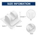 thumbnail image 2 of Soporte de ducha Uxcell con adhesivo y ajustable, montaje en pared (blanco), 2 of 5