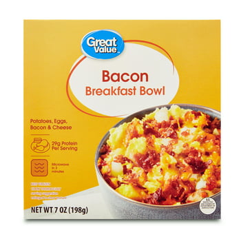 Great Value Bacon Breakfast , 7 oz