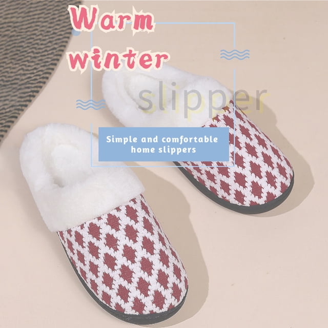 Pantufla Zapatillas unisex para parejas, cómodas zapatillas de espuma viscoelástica con forro polar para invierno Wdftyju Tenis De Mujer Tenis De Hombre