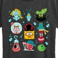 thumbnail image 3 of The Spongebob Movie: Search For Squarepants - Grid - Women's Short Sleeve Graphic T-Shirt, 3 of 6