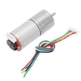 thumbnail image 1 of DC 12V Encoder Gear Motor Speed Reduction Motor for Robot RC Car DIY Engine Toy (30RPM), 1 of 4