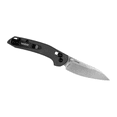 thumbnail image 2 of Kershaw Duster Manual Open DuraLock Modified Sheepsfoot Blade EDC Folding Pocket Knife - Charcoal Gray, 2 of 4