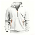 thumbnail image 7 of Fancifize Half Zip Fleece Hoodies for Boys, Teens Hooded Sweatshirt with Pockets, Casual Fall Pullover Tops 5-15 Years, 7 of 7