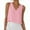 Pink, variant on AVTOIFY Summer Womens Blouses Dressy Casual, Women‘’s Casual Solid Color V Neck Tank Tops Summer Sleeveless Shirts Pink XXL