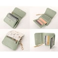 thumbnail image 3 of Kcolen Stylish Floral Bifold Wallet for Women Compact Card Holder with Zipper Pocket and Secure ID Window Functional Lightweight Keychain Accessory, 3 of 3