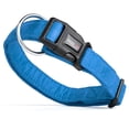 thumbnail image 2 of Dogline M8004-2 13-21 L x 0.75 W in. Comfort Microfiber Flat Collar, Blue, 2 of 4