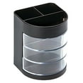 thumbnail image 5 of Multifunctional Pen Pencil Holder with 3 Layer Rotatable Drawers Desk Organization Storage Box Office Desktop Organizers, 5 of 9