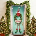 thumbnail image 6 of Wooowa 72.8x35.4Inch Christmas 3D Visual Santa Door Covers, Festive Door Curtain Decor, Holiday Party Ambiance Backdrops, 6 of 8