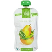Love Child Organics Kale, Peas & Pears Baby Food, 4 oz, (Pack of 6)