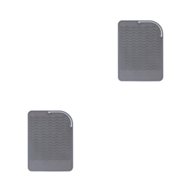 Inteprter Plancha de pelo ligera para un peinado rápido y fácil, segura y duradera, gris corto corto gris 2Conjunto