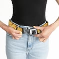 thumbnail image 6 of Buckle-Down Belt, Seatbelt Buckle Belt, Mac Cheese Vivid, Youth 22 to 32 Inches, 6 of 9