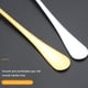thumbnail image 3 of Yuarrent Juego de cucharas para servir de acero inoxidable, seguras y adecuadas para todas las ocasiones, idea de regalo versátil Cocina y Comedor Plata, 3 of 6