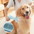 thumbnail image 4 of Wamans New Upgraded 2 in 1 Pet Grooming Hair Dryer Slicker Brush,Dog Hair Dryer Brush,Pet Grooming Dryer Brush with Adjustables 3 Airflow Heat Settings Sky Blue, 4 of 9