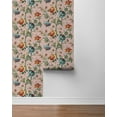 thumbnail image 6 of NextWall Rose Ash Sanibel Floral Trail Peel and Stick Wallpaper, 6 of 10