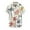 Blue05, variant on Yyeselk Men's Hawaiian Shirts Tropical Print Short Sleeve Summer Shirt Buttons Down Casual Relaxed Fit Lapel Collar Comfort Vacation Beach Shirts Blue01 S