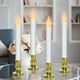 thumbnail image 1 of Velas navideñas con pilas SUNSGNE LED de 9 pulgadas, paquete de 4 unidades, 1 of 7