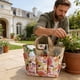 thumbnail image 1 of Bolsa de herramientas de jardinería con gran capacidad y varios bolsillos, organizador de caja para tijeras, guantes y esenciales para plantar, 1 of 6