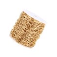 thumbnail image 2 of Cadena Cruzada De Acero Inoxidable De 1M/39,3 Pulgadas, Cadena Trenzada De Cable Con Cuentas Doradas Para Collares, Pulseras, Joyería, Accesorio Para Hacer Tobilleras Sweethay HA021454-00, 2 of 7
