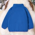 thumbnail image 4 of Fozruso Girls Jacket 2-3 Years,Toddler Kids Baby Girls Boys Jacket Bear Outerwear Zipper Warm Winter Coat Blue, 4 of 4