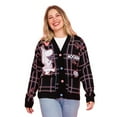 thumbnail image 4 of Moomin Cardigan à Carreaux « Adult In Love » 80e, 4 of 4