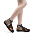 thumbnail image 5 of German Shepherd High Top Canvas Shoes Sneakers Black Size 4.5, 5 of 7