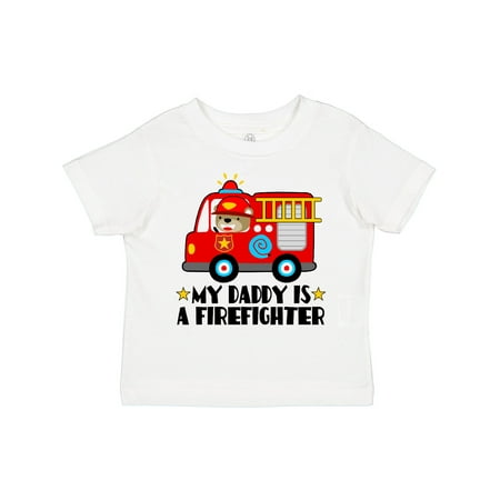 

Inktastic Fireman Daddy is a Firefighter Boys or Girls Toddler T-Shirt