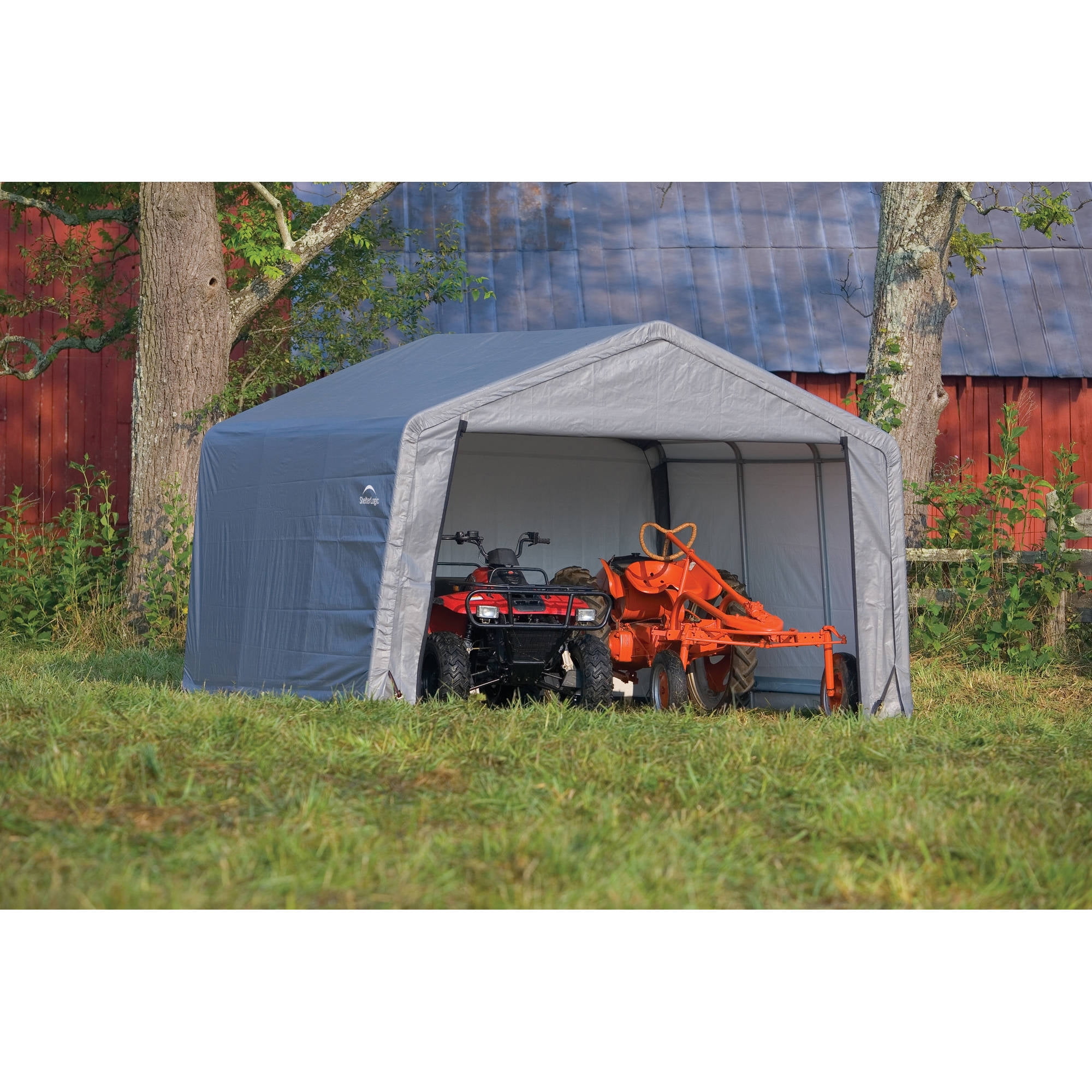 12' x 12' x 8' Large Storage Shed ATV Bike Motorcycle 