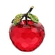 thumbnail image 1 of KAKOWELY Adorno decorativo de manzana de cristal, decoración de manzana de escritorio, artesanía de cristal, 1 of 5