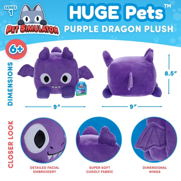 Purple Dragon Plush - Imaginative Play for Preschools - Walmart