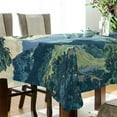 thumbnail image 5 of Yayeee Tablecloths 60" x 108" Rectangle Wrinkle Resistant Party Table Cover, Retro Tree, 5 of 8