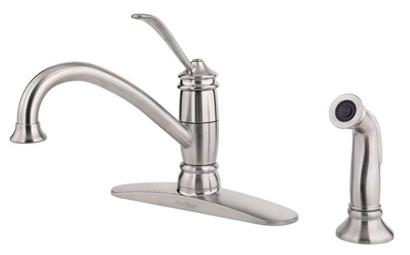 price pfister faucet for kitchen sink