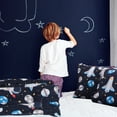thumbnail image 6 of Unique Bargains 5 Piece Polyester Space Astronaut Pattern Kid Bedding Set Twin, 6 of 8