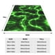 thumbnail image 3 of Balery Green Lightning Manta de Felpa Suave y Acogedora – Cobija de Franela Aterciopelada para Cama, Lavable y Cálida para Sofá, Mascotas, Transpirable-60"x50", 3 of 7
