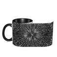 thumbnail image 4 of Boho Expande Coffee Mug Fun Custom Ceramic Mugs 11oz Black, 4 of 5