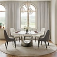 thumbnail image 2 of POVISON-Hobart - Round Matte Sintered Stone Dining Table, 2 of 7