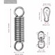 thumbnail image 2 of Kit para colgar hamacas, resorte para hamacas con mosquetones y anillo giratorio, accesorio para hamacas, para colgar columpios y sillas de porche, ganchos para colgar, 2 of 5