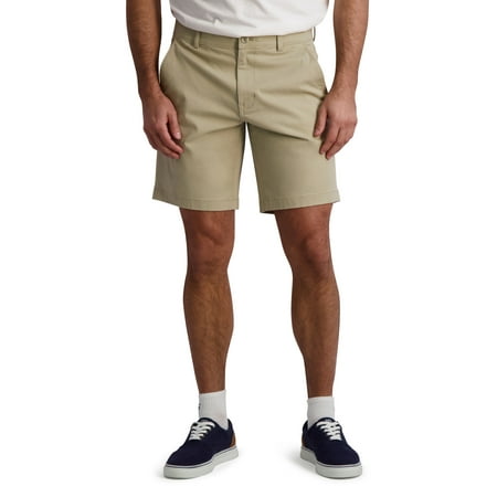 Chaps Men's Bedford Flat Front Stretch Twill Shorts, Sizes 28-42