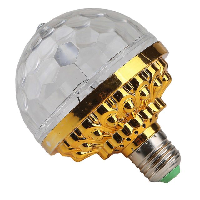 E27 Mini Rotating Al Ball Rgb Project Lamp Dj Ball For Home Ktv Bar Sta Wedding Ing