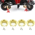 thumbnail image 2 of 1/10 RC Brass Counterweight Balance Weight Portal Drive Housing For Traxxas, 2 of 11